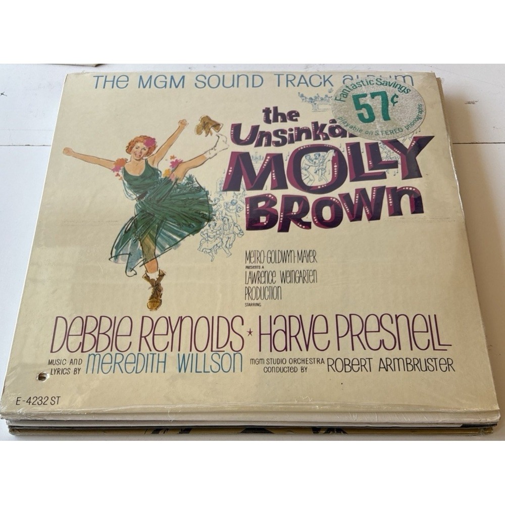 Debbie Reynolds The Unsinkable Molly Brown 1964 Soundtrack SEALED (L51)